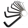 10pc Hex Key Set & Keyring