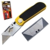 Folding Lock-Back Utility Knife - Cushion Grip