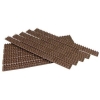 10pc Security Spikes - Brown