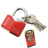 40mm Rhombic Chrome Plated Iron Padlock