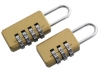 2pc Combination Padlock Set