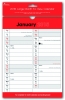 2015 Large Month To View Calendar 464x340mm