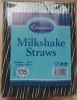 Essential Milkshake Straws 135pc