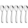 Sq Tea Spoon 6pc S/S P99503