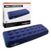 Milestone Single Flocked Air Bed 191x73x22cm