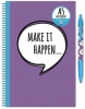 Make It Happen A5 Notebook 60 Sheets