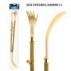 Knight 2 Pack Shoehorn & Back Scratcher