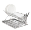 Chrome Plated 2 Tier Dish Drainer