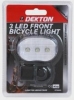 Dekton 3 Led Front Bicycle Light (Dt50590)