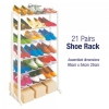 Knight 21 Pairs Shoe Rack 95x54cm