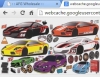 Create Racecar Scenes & Removable Stickers