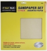 Tool Tech Sandpaper Set 10 Pack Assorted Paper