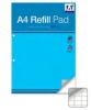 A4 Refill Squared Paper Pad 160 Pages