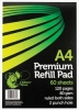 CHILTERN WOVE A4 PREMIUM REFILL PAD 60SHEETS