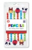 Anker 6 Pencils W Novelty Erasers