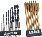 14pc Hex Shank Wood Drill Set