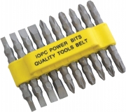 10pc DOUBLE ENDED POWER BIT SET