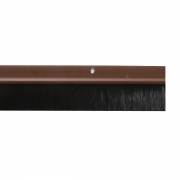 STORMSEAL DOOR BOTTOM BRUSHES BROWN