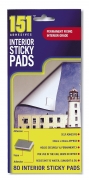 INTERIOR STICKY PADS 80PK