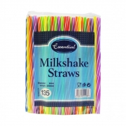 milkshake straws 135pc