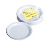 50PC DELUXE 9INCH ROUND PLASTIC PLATES