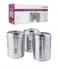 TEA COFFEE SUGAR CANISTER SET