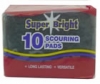 SUPERBRIGHT 10PK SPONGE SCOURER