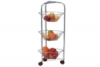 Chrome Vegetable Trolley 3 Tier