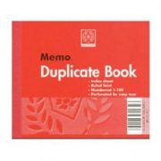 Silvine Memo Duplicate Book Pk12