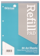 Silvine A4 Refill Pad Pk6