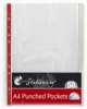 A4 PUNCHED POCKETS 40PK