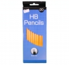 20 HB PENCILS WITH ERASER TOPS