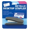 METALLIC STAPLER AND 500 26/6 STAPLES