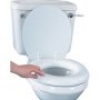 white soft pvc toilet seat