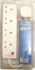 4way 2metre extension lead surge protected