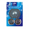 3pc sink strainer set