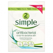 Simple Soap Bath Twin 125gmx2