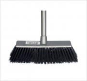 Large Hard Broom With Handle