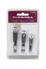 3pc Nail Clipper Set In Blister