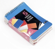 Neon Note Books 5pk