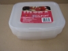 Beaufort 4pcs Rect Container With Lids 1700ml