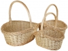 Oval Steam Storage Basket 3pc