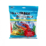 36pc Large Plastic Pegs