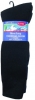 Mens Long Thermal Black Socks