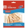 Wooden Pegs Pk30