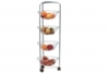 Apollo Chrome Vegetable Trolley 4tier