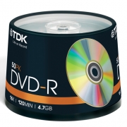 Tdk Dvd-R47cbed60 Spindle 50pk 16x