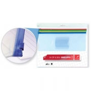 4 Pack A4 Zip 'n' Seal Envelopes