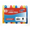 30pc Plastic Jumbo Pegs