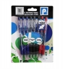 8pk Retractable Ballpoint Pens